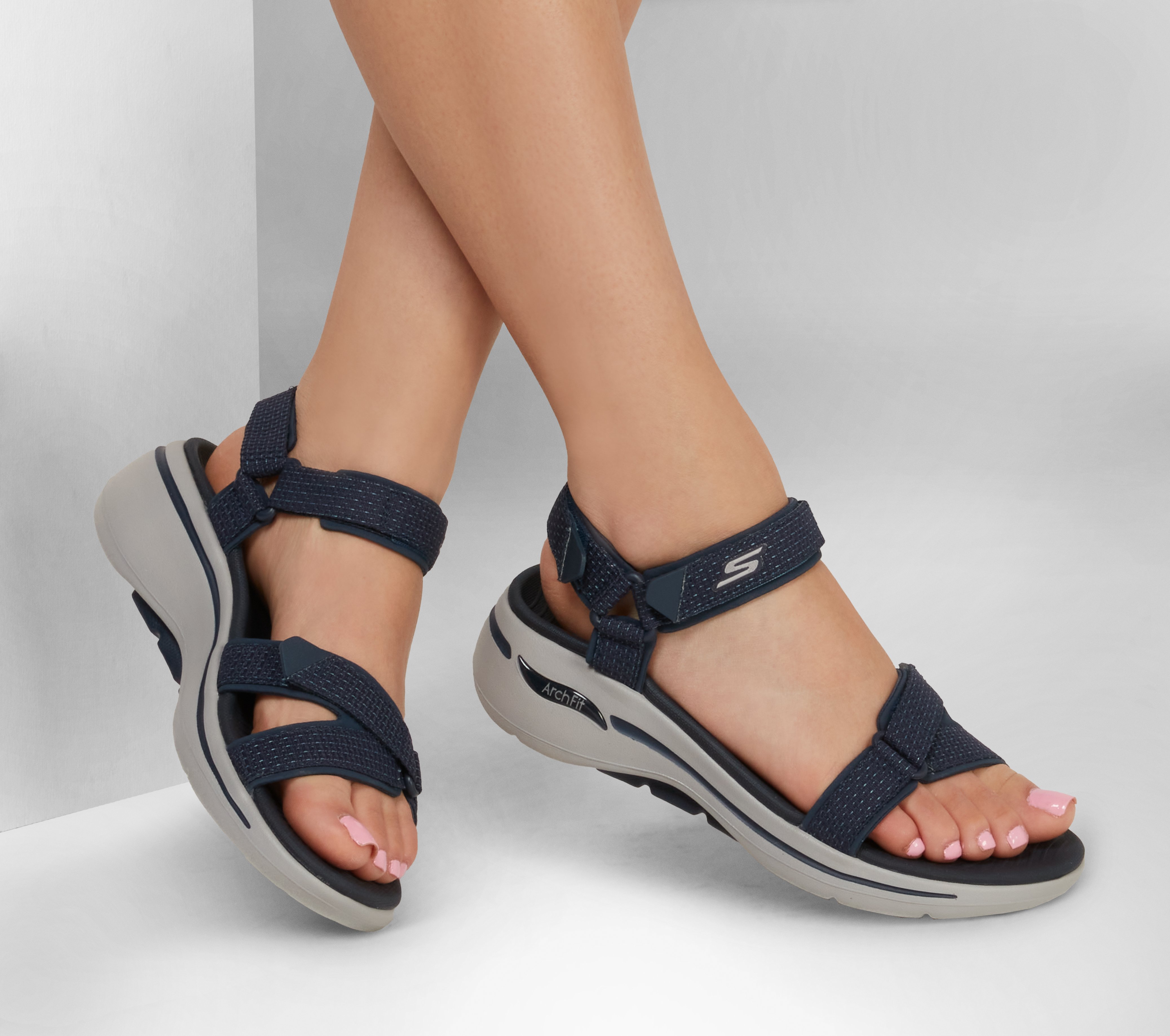 skechers sandals with arch support