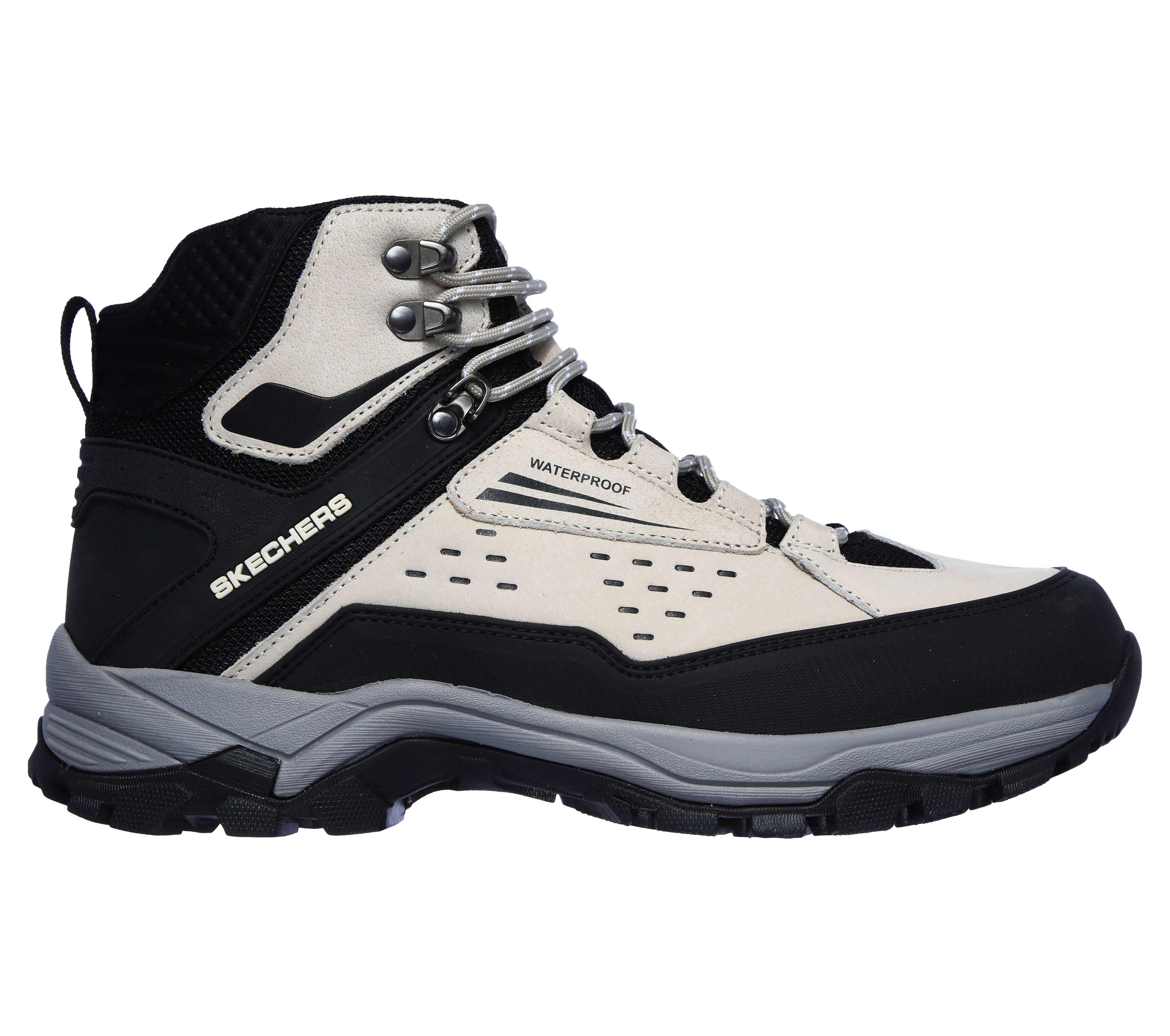 skechers black hiking boots