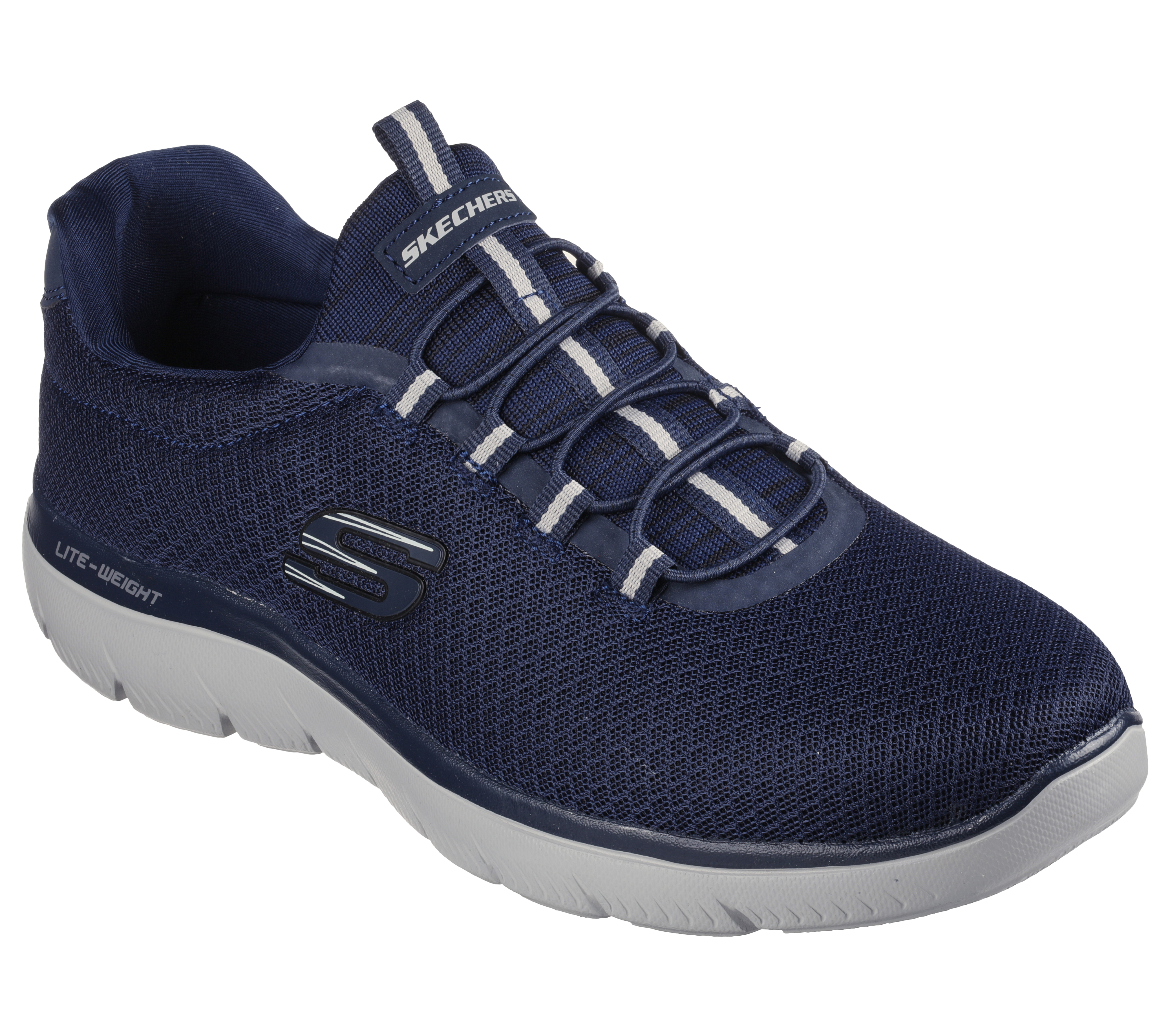 skechers summits bungee lace trainers