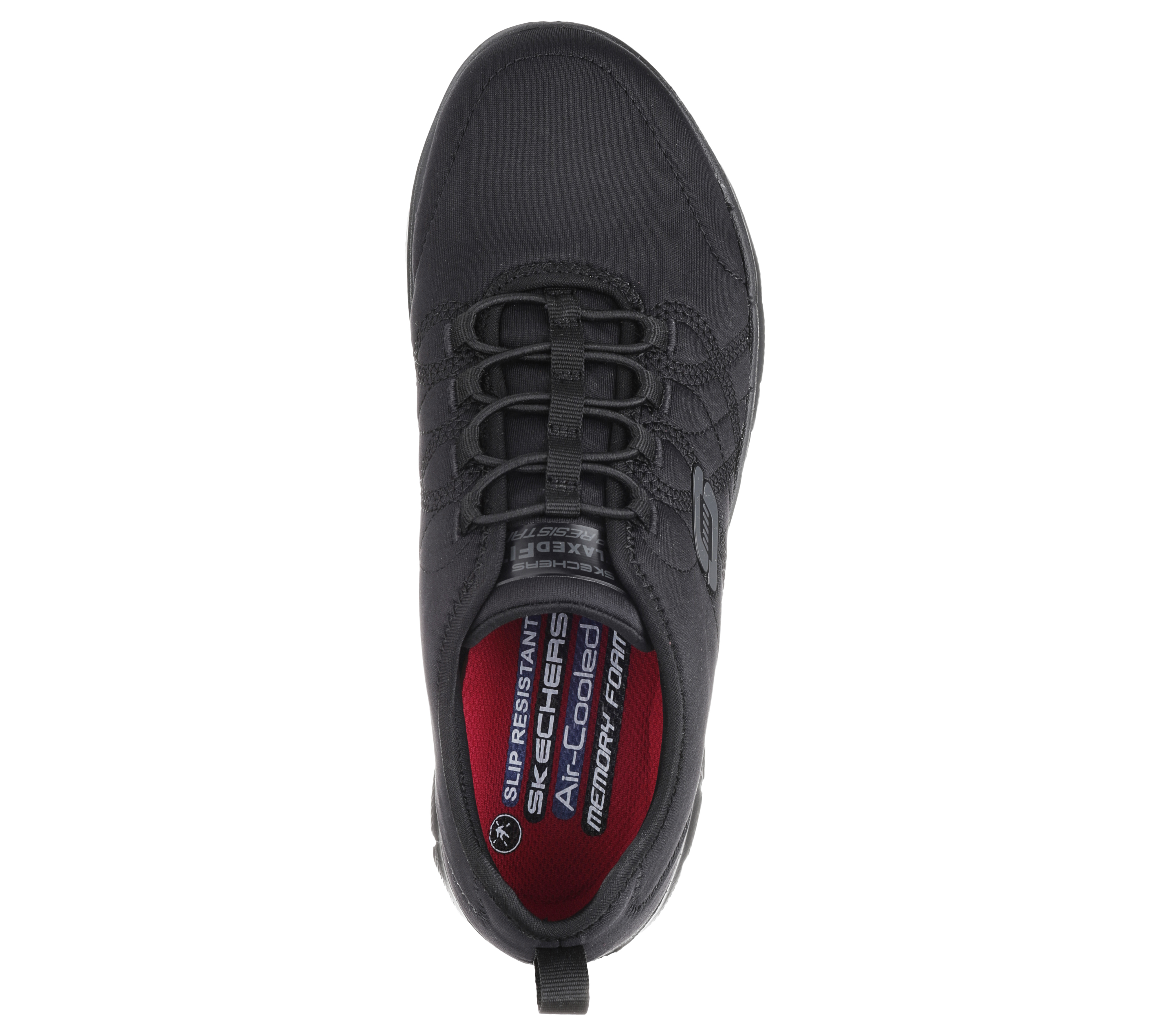 skechers slip resistant shoes with memory foam