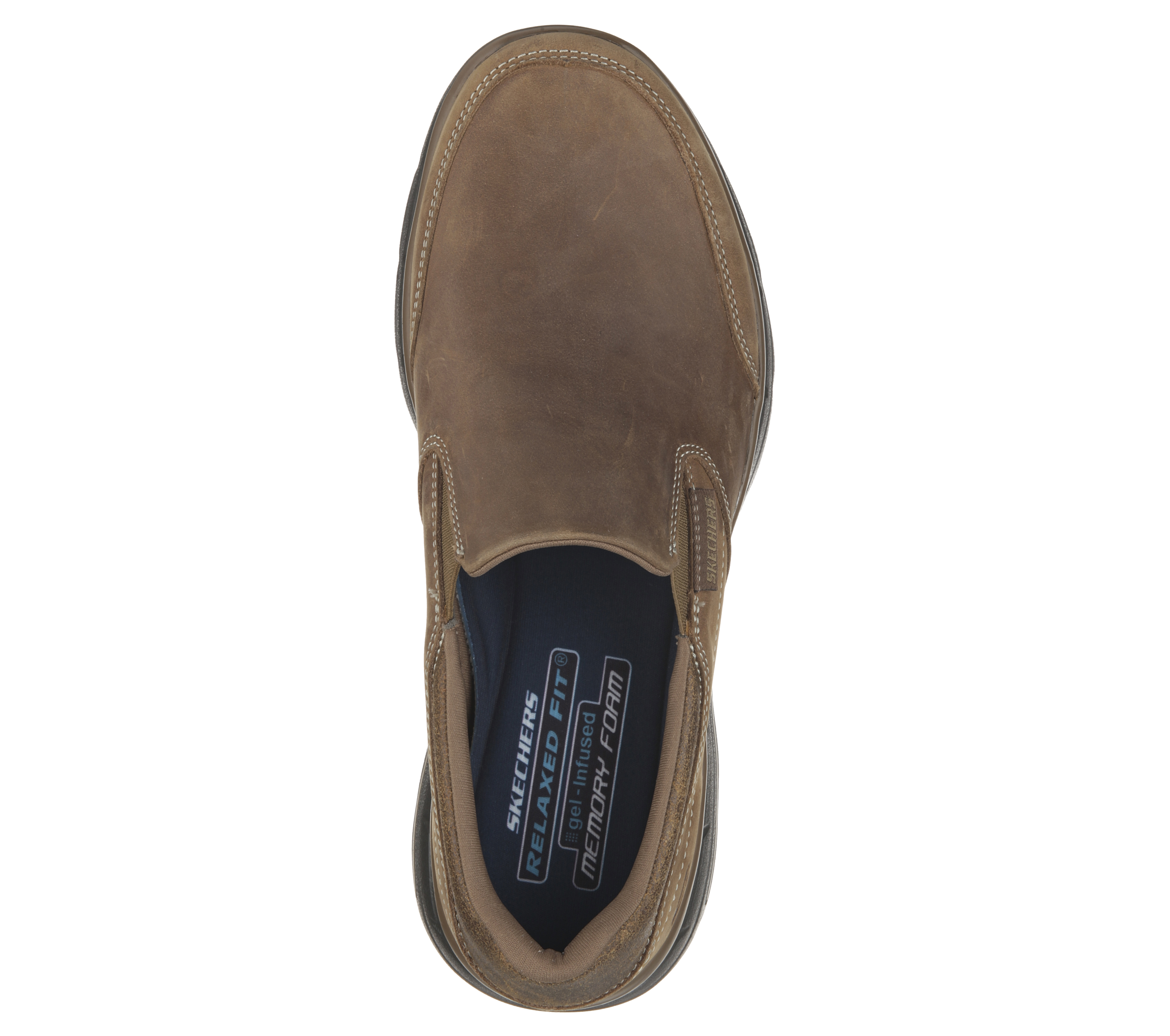 skechers relaxed fit glides calculous slip on