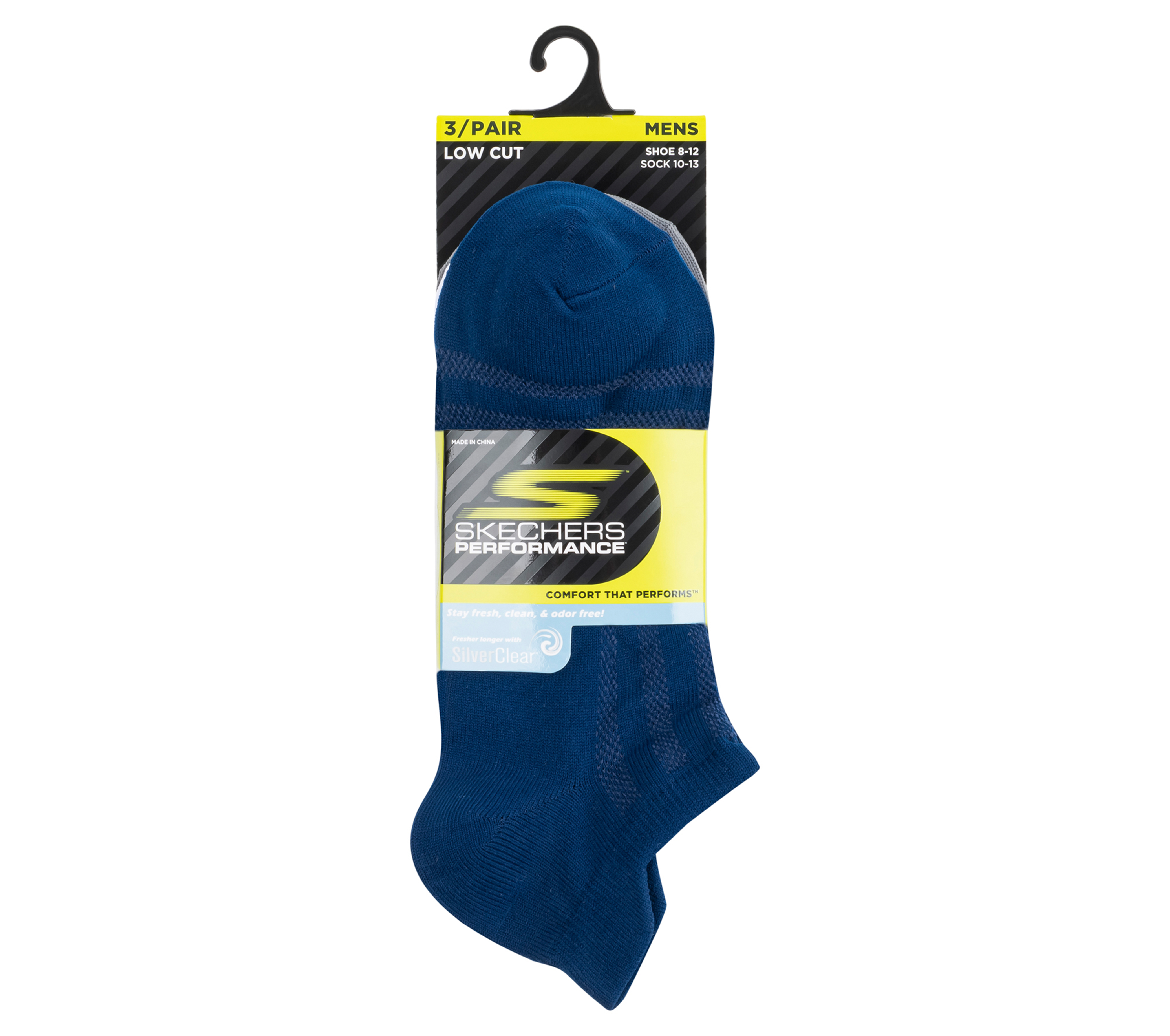 3 Pack Low Cut GOdri Socks | SKECHERS